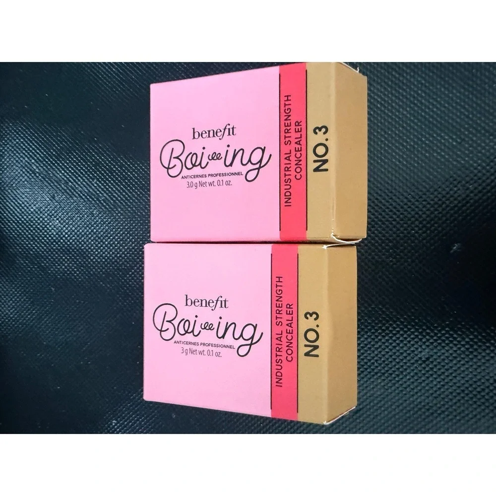 Benefit Boi-ing Industrial Strength Concealer No. 3 Full Coverage 3.0g 0.1oz NIB